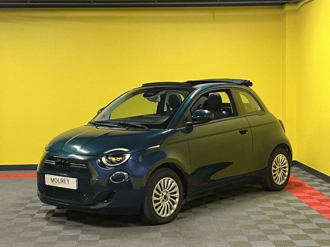 Fiat 500 Cabriolet Electrique 42 kWh 118CV PACK C VERT de 2023