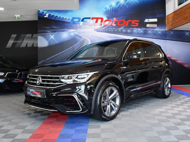 Volkswagen Tiguan R-Line 2.0 TDI 150 DSG 4Motion GPS Cuir  Noir de 2021