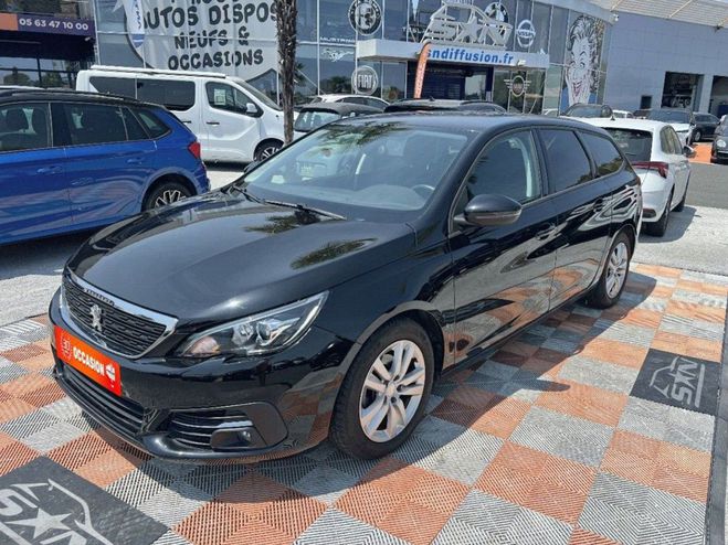 Peugeot 308 SW 1.2 130 EAT8 ALLURE Noir de 2019