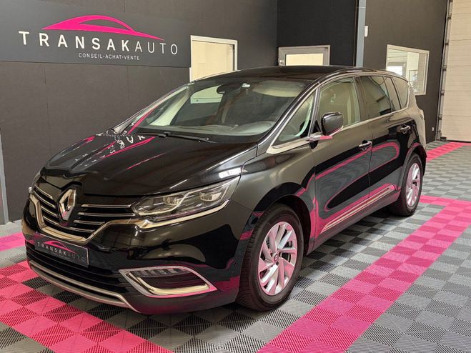 Renault Espace V dCi 160 Energy Twin Turbo Zen EDC Noir de 2017