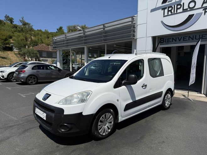 Peugeot Partner L1 1.6 HDi FAP - 90 Fourgon Pack CD Clim BLANC de 2011