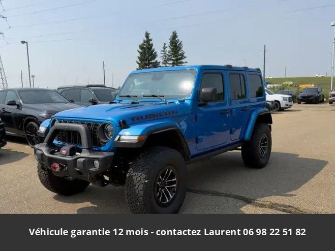 Jeep Wrangler rubicon x 4x4 tout compris hors homologa Bleu de 2024