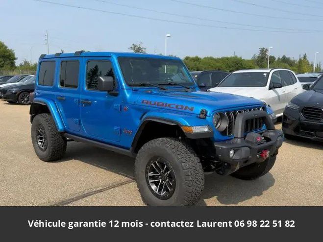 Jeep Wrangler rubicon x 4x4 tout compris hors homologa Bleu de 2024