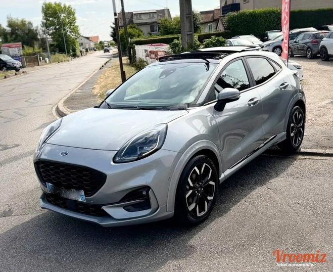 Ford Puma 1.0 FLEXIFUEL 125 CV ST-LINE X TOIT OUVR Gris de 2023