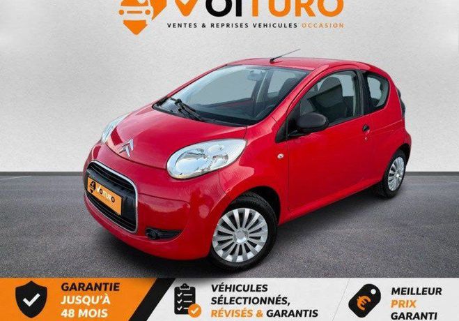 Citroen C1 3 Portes 1.0 i 12V 68 cv,Id�al jeunes co Rouge de 2010
