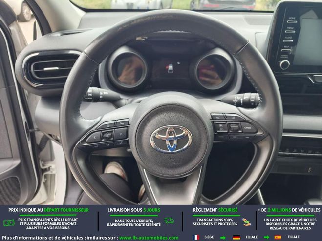 Toyota Yaris HYBRIDE 116ch Blanc M�tallique de 2022