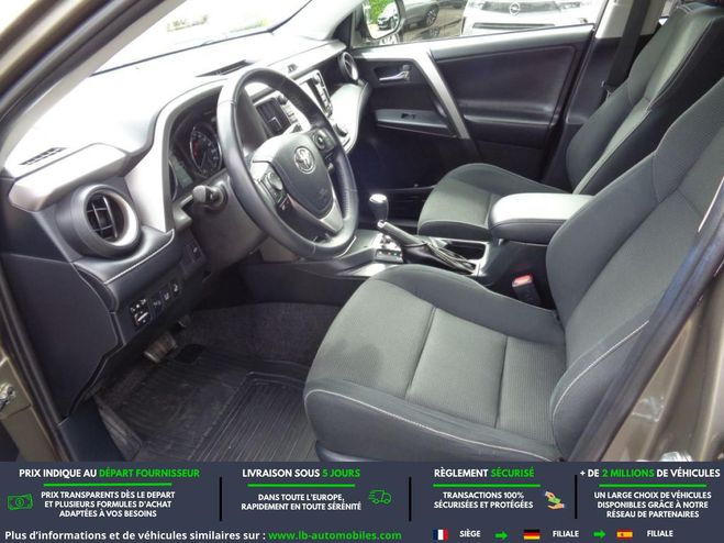 Toyota RAV 4 Hybride 197ch 2WD Brun M�tallique de 2017