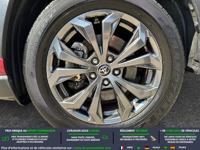 Toyota RAV 4 Hybride 218 ch 2WD Rouge de 2022