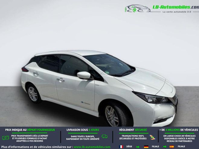 Nissan Leaf Electrique 62kWh 217 ch BVA Blanc M�tallique de 2020