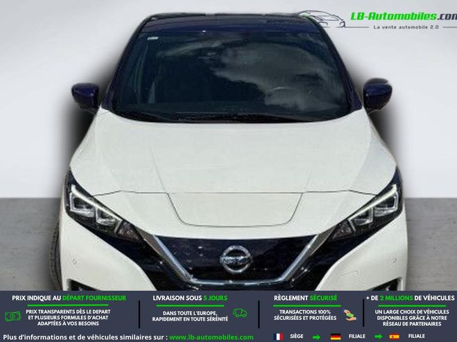 Nissan Leaf Electrique 62kWh 217 ch BVA Blanc M�tallique de 2020