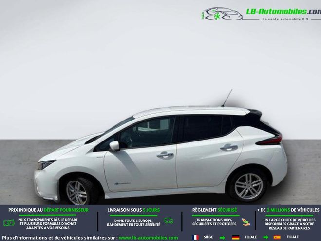 Nissan Leaf Electrique 62kWh 217 ch BVA Blanc M�tallique de 2020
