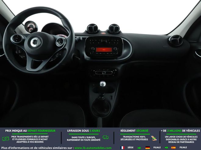 Smart Forfour 0.9 90 ch BVM Noir M�tallique de 2019