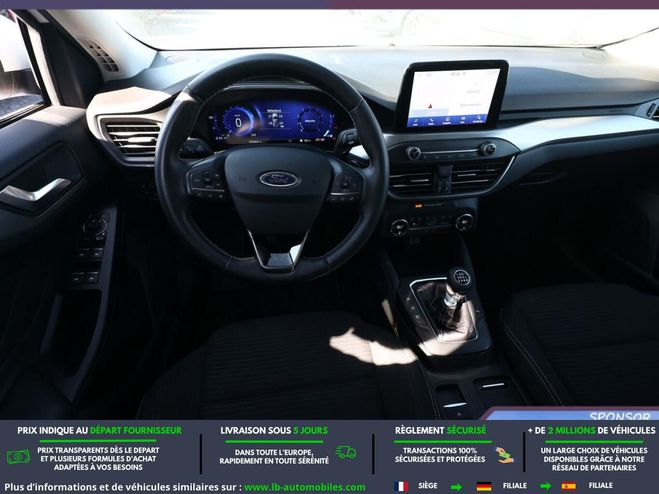 Ford Focus 1.0 Flexifuel 125 mHEV BVM Blanc de 2022