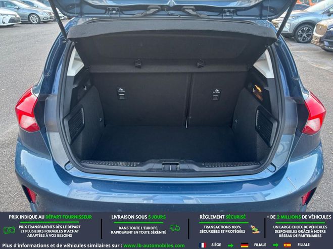 Ford Focus 1.0 EcoBoost 125 BVA Bleu M�tallique de 2021