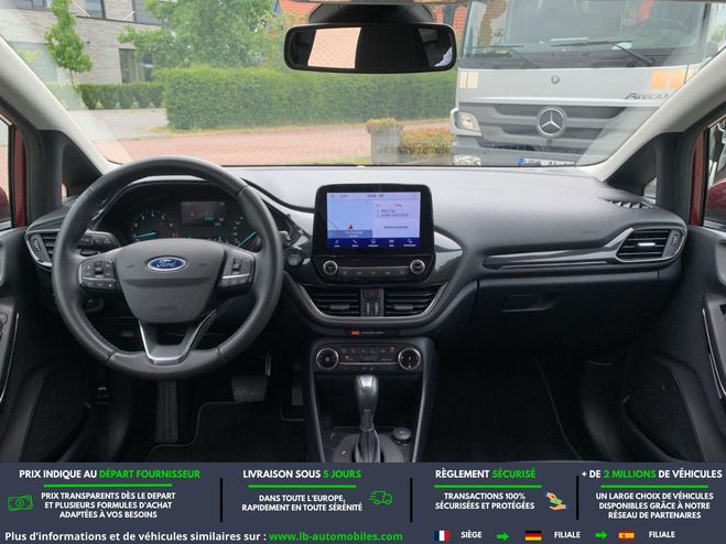 Ford Fiesta 1.0 EcoBoost 125 ch mHEV BVA Rouge M�tallique de 2022
