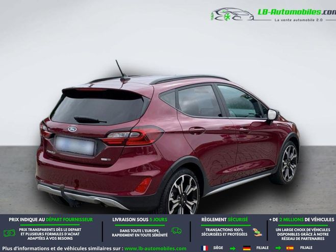 Ford Fiesta 1.0 EcoBoost 125 ch mHEV BVA Rouge M�tallique de 2022
