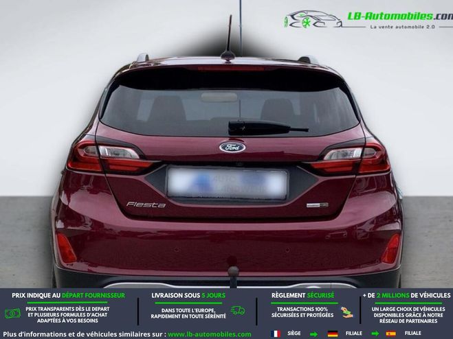 Ford Fiesta 1.0 EcoBoost 125 ch mHEV BVA Rouge M�tallique de 2022