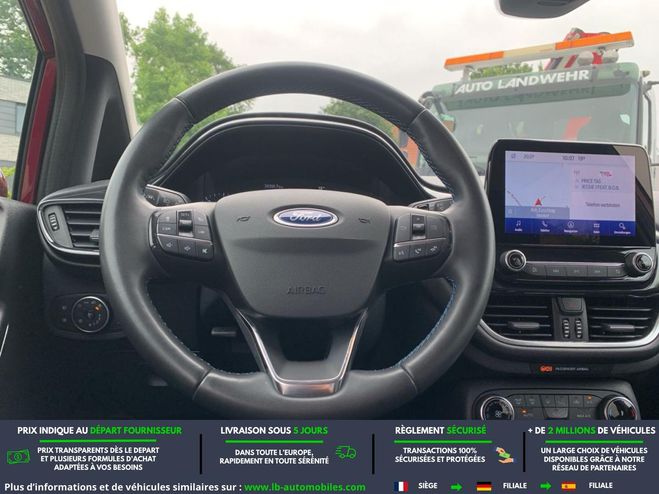 Ford Fiesta 1.0 EcoBoost 125 ch mHEV BVA Rouge M�tallique de 2022
