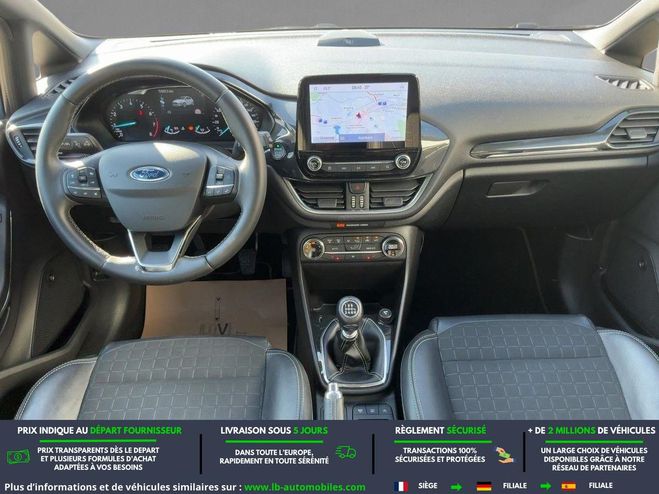 Ford Fiesta 1.0 EcoBoost 100 BVM Bleu M�tallique de 2019