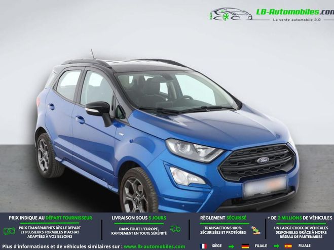 Ford Ecosport 1.0 EcoBoost 140 BVM Bleu M�tallique de 2018