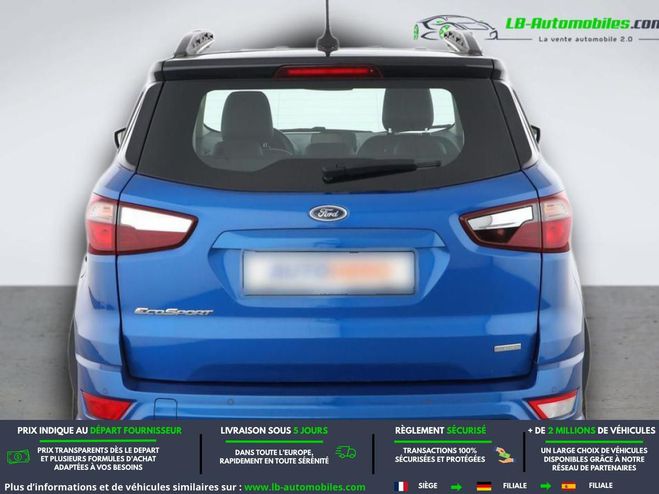 Ford Ecosport 1.0 EcoBoost 140 BVM Bleu M�tallique de 2018