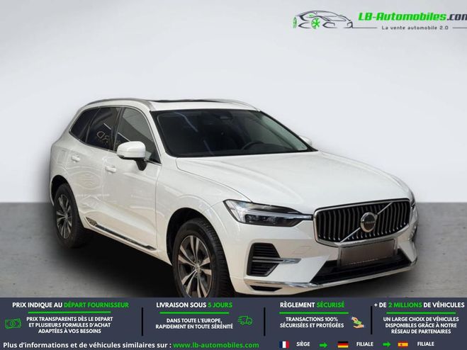 Volvo XC60 T6 AWD 253 ch + 145 ch BVA Blanc de 2023