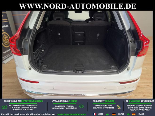 Volvo XC60 T6 AWD 253 ch + 145 ch BVA Blanc de 2023