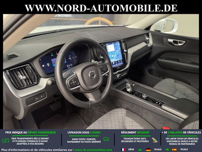 Volvo XC60 T6 AWD 253 ch + 145 ch BVA Blanc de 2023