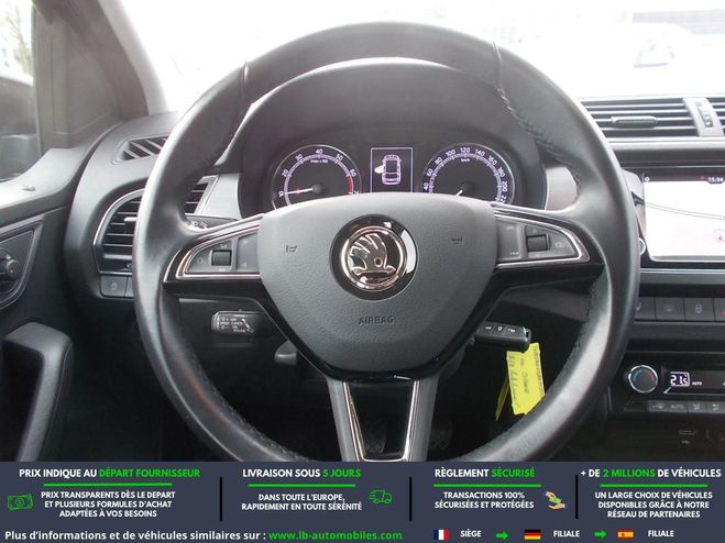 Skoda Fabia 1.2 TSI 110 ch BVM Noir M�tallique de 2018