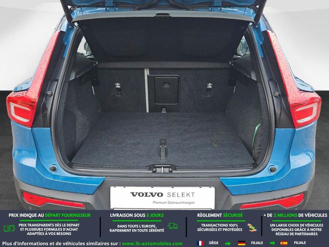 Volvo XC40 Electrique 238 ch BVA Bleu M�tallique de 2023
