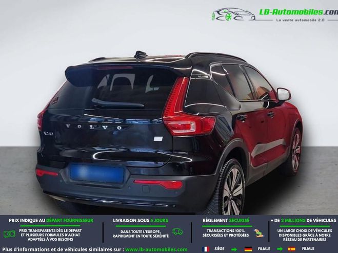 Volvo XC40 Electrique 238 ch BVA Noir M�tallique de 2022