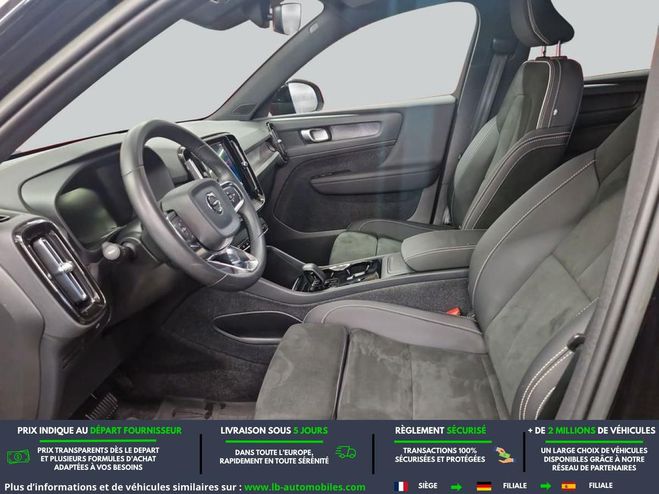 Volvo XC40 Electrique 238 ch BVA Noir M�tallique de 2022
