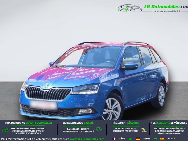 Skoda Fabia 1.0 TSI 110 ch BVA Bleu M�tallique de 2019
