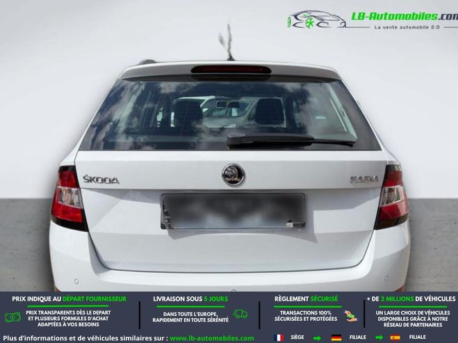 Skoda Fabia 1.0 MPI 75 ch BVM Blanc M�tallique de 2019