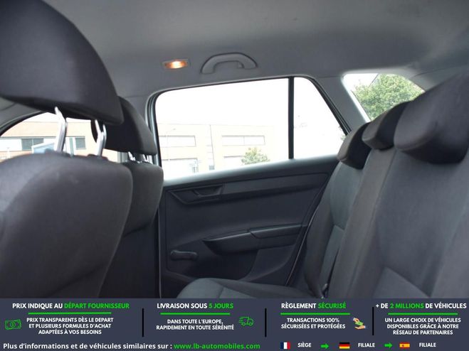 Skoda Fabia 1.0 MPI 75 ch BVM Blanc M�tallique de 2018