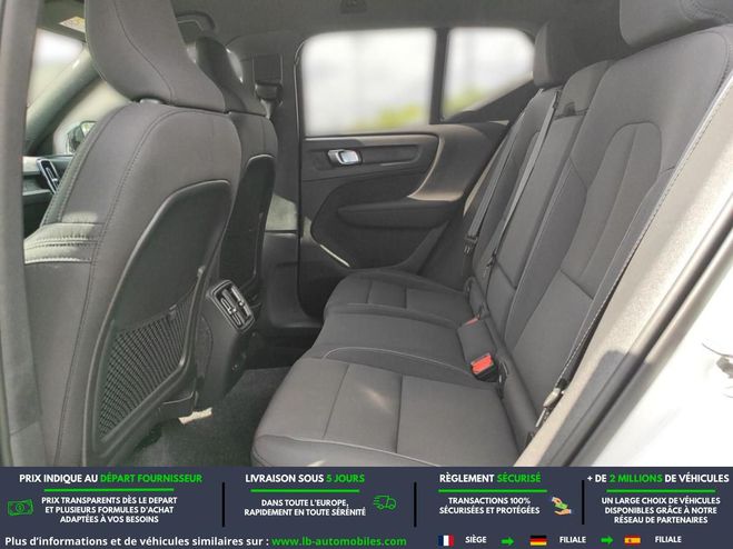 Volvo XC40 Electrique AWD 408 ch BVA Blanc M�tallique de 2025