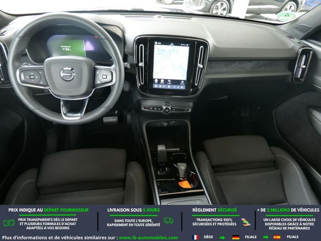 Volvo XC40 Electrique AWD 408 ch BVA Noir de 2022