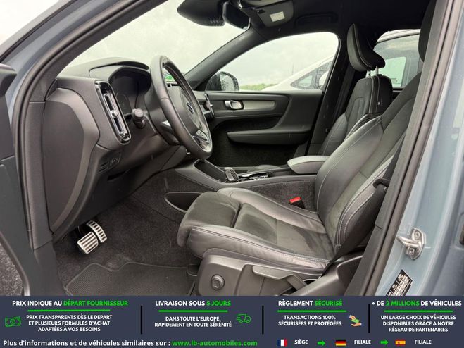 Volvo XC40 T4 129+82 ch BVA Gris M�tallique de 2021