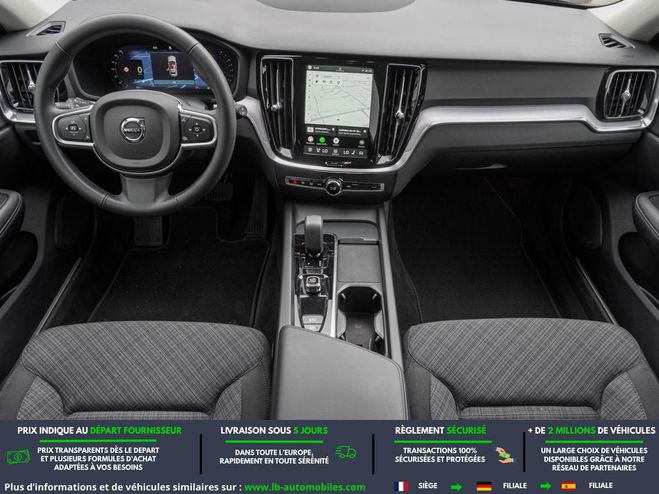 Volvo V60 B3 163 ch BVA Noir M�tallique de 2024