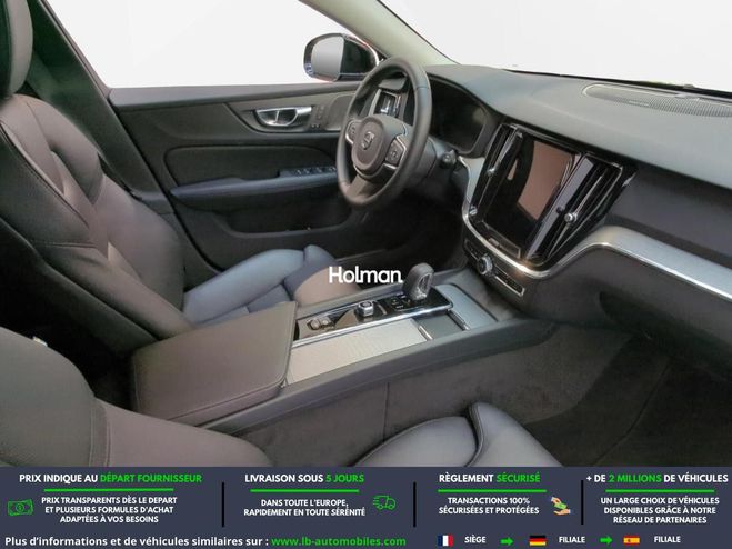 Volvo V60 B4 197 ch DCT7 Noir M�tallique de 2024
