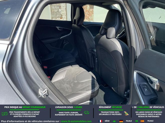 Volvo V40 T2 122 ch BVM Gris M�tallique de 2019