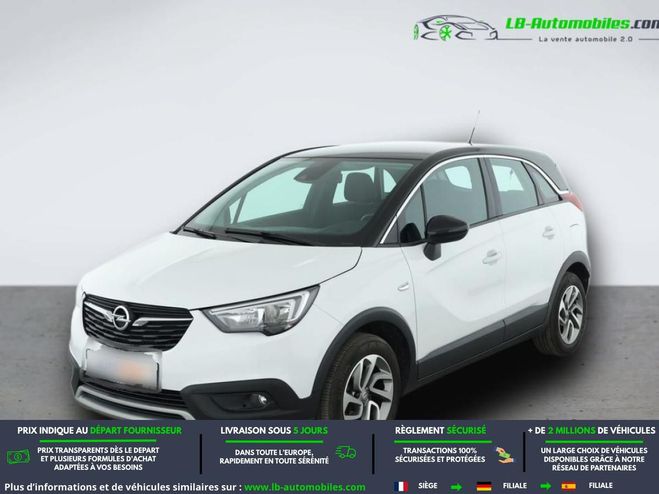 Opel Crossland X 1.2 Turbo 110 ch BVM Blanc de 2019