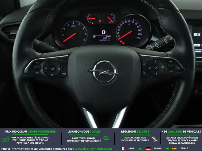 Opel Crossland X 1.2 Turbo 110 ch BVM Blanc de 2019