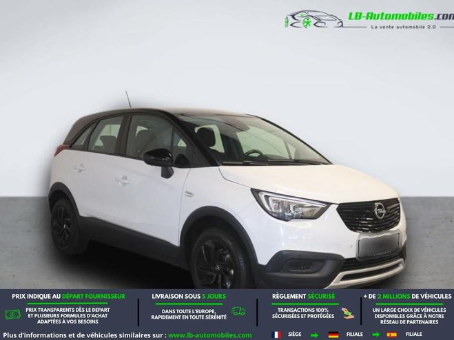 Opel Crossland X 1.2 Turbo 110 ch BVM Blanc M�tallique de 2020