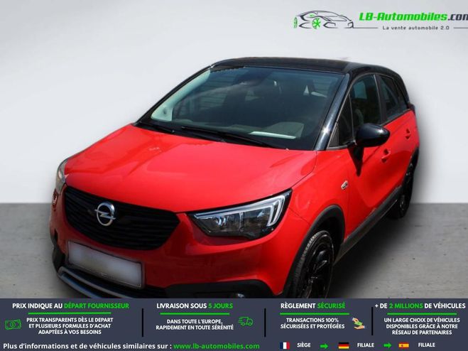 Opel Crossland X 1.2 Turbo 110 ch BVM Rouge M�tallique de 2019