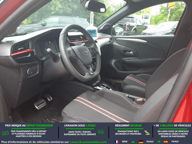 Opel Corsa 1.2 Turbo 130 ch BVA Rouge M�tallique de 2023