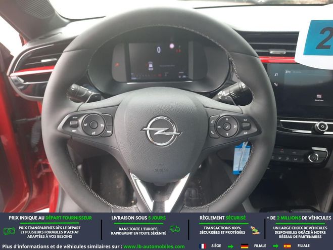 Opel Corsa 1.2 Turbo 130 ch BVA Rouge M�tallique de 2023