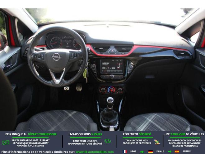 Opel Corsa 1.4 Turbo 100 ch Rouge de 2018