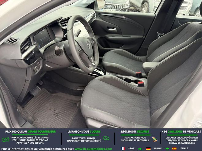 Opel Corsa Electrique 136 ch & Batterie 50 kWh Blanc de 2024