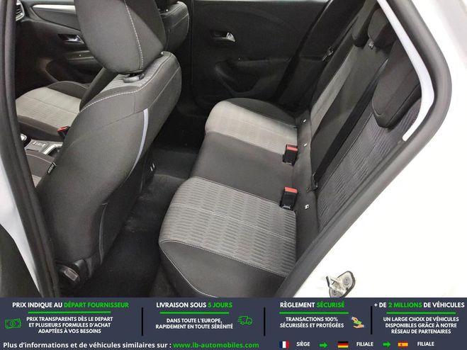 Opel Corsa 1.2 Turbo 100 ch BVA Blanc M�tallique de 2022